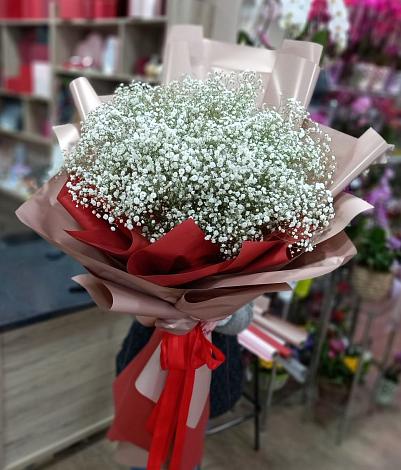Букет цветов из: Гипсофила в Поповке