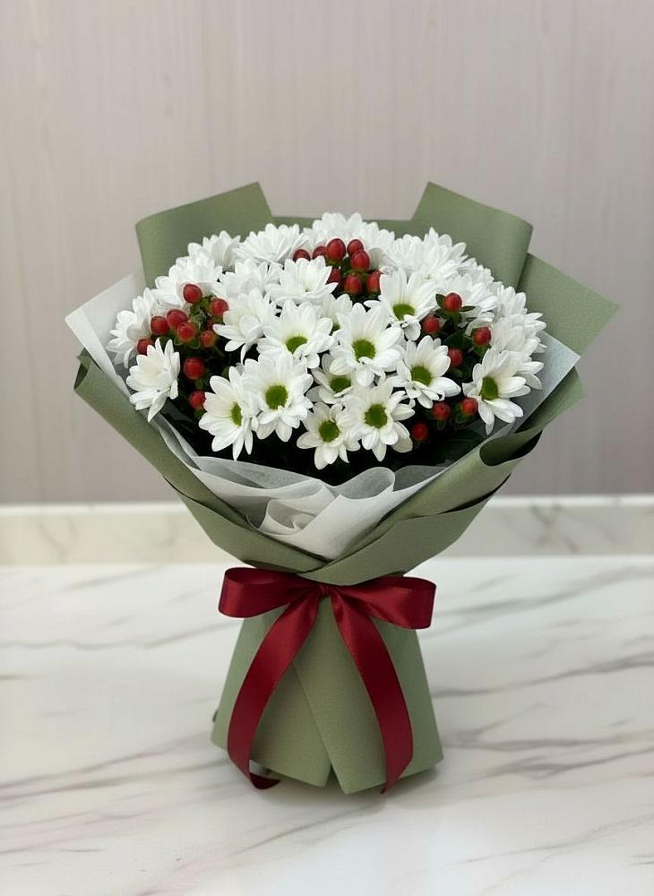 Букет цветов из: Хризантемы в Поповке