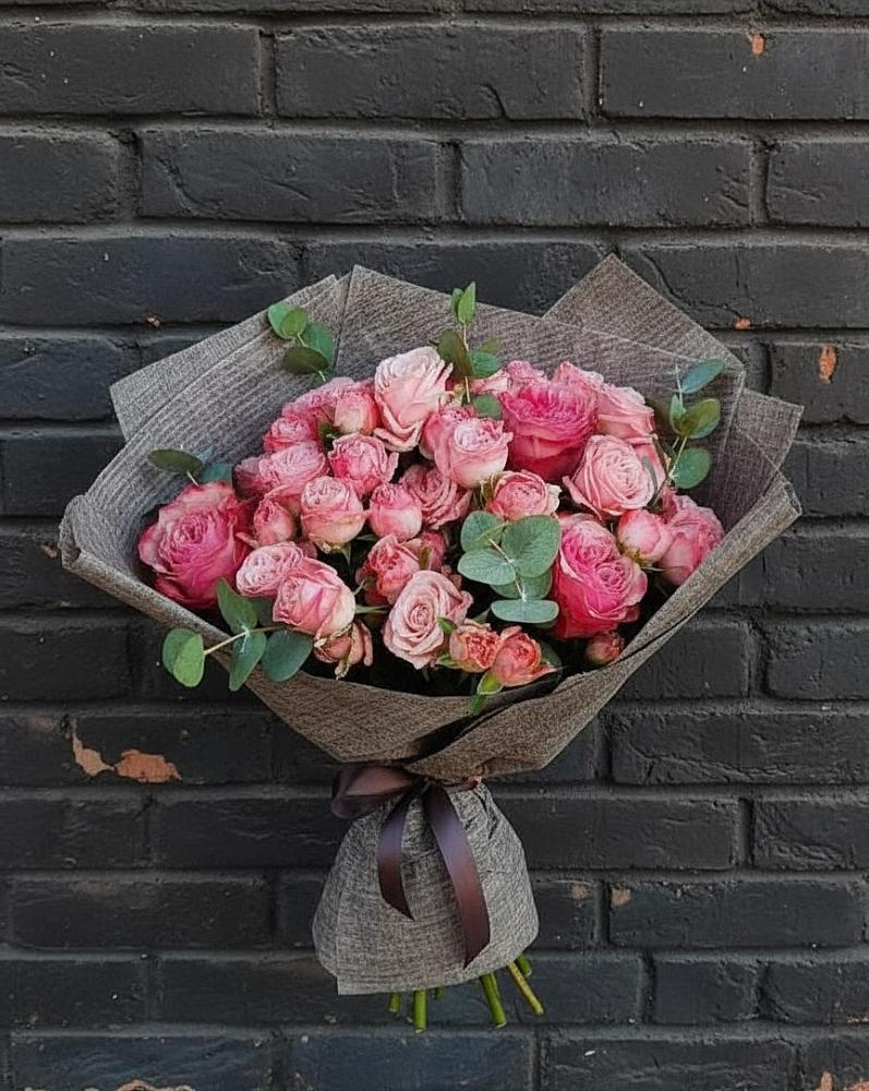 Букет цветов из: Розы в Поповке