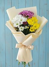 Букет цветов из:  Хризантемы в Поповке