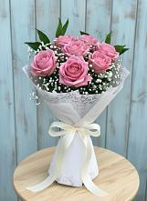 Букет цветов из:  Розы в Поповке