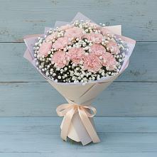 Букет цветов из:  Гвоздики #REPLACE_PRED# Поповке