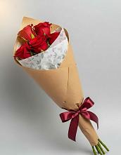 Букет цветов из:  Розы в Поповке