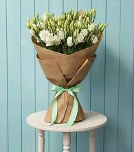 Букет цветов из:  Лизиантусы #REPLACE_PRED# Поповке