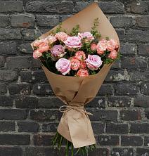 Букет цветов из:  Розы в Поповке
