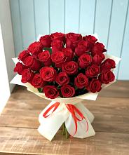 Букет 29 Красных роз #REPLACE_PRED# Поповке