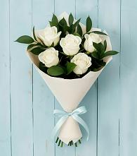 Букет цветов из:  Розы #REPLACE_PRED# Поповке