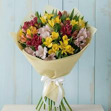 Букет цветов из:  Альстромерии в Поповке