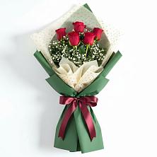Букет цветов из:  Розы в Поповке