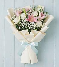 Букет цветов из:  Лилии #REPLACE_PRED# Поповке