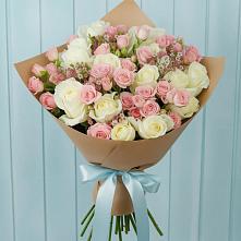 Букет цветов из:  Розы в Поповке